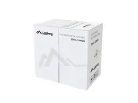 Lanberg | LAN Cable Cat.6 UTP, Solid CU Fluke Passed | LCU6-12CU-0305-S | 305 m | Grey