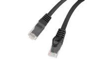 Lanberg | Patchcord Cat.6 UTP LSZH CU | PCU6-10CU-1000-BK | 10 m | Black