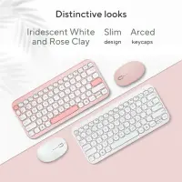 Asus Marshmallow KW100 | Keyboard | Wireless | US International | Oat Milk – pilt 8