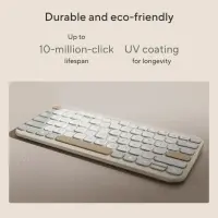 Asus Marshmallow KW100 | Keyboard | Wireless | US International | Oat Milk – pilt 11