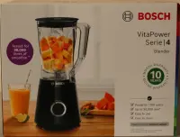 SALE OUT. | Bosch | Blender | MMB6141W VitaPower Series 4 | Tabletop | 1200 W | Jar material Tritan | Jar capacity 1.5 L | White | DAMAGED PACKAGING – pilt 4
