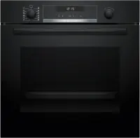 Bosch Oven | HBG578EB7 | 71 L | Electric | Pyrolysis | Knobs | Height 59.5 cm | Width 59.4 cm | Black