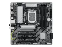 Gigabyte B860M DS3H WIFI6E | Processor family Intel | Processor socket LGA1851 | DDR5 | Supported hard disk drive interfaces SATA, M.2 | Number of SATA connectors 4