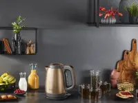 TEFAL Coppertinto Kettle | KI280G10 | Electric | 2400 W | 1.7 L | Stainless steel | 360° rotational base | Copper/Black