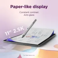 Lenovo Idea Tab 5G LTE (w/o power adapter) | ZAFM0112SE | 11 " | Luna Grey | IPS | 2560 x 1600 pixels | MediaTek | Dimensity 6300 | 8 GB | Soldered LPDDR4x | 128 GB | 3G | 4G | 5G | Wi-Fi | Front camera | 5 MP | Rear camera | 8 MP | Bluetooth | 5.2 | Android | 15 (OS upgrades until Android 17 and 4 years security patches) | Warranty 24 month(s) | Lenovo Tab Pen, USB-A to USB-C cable, Manual – pilt 19