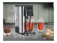 Caso | Turbo hot water dispenser | HW 620 | Water Dispenser | 2600 W | 2.5 L | Plastic/Stainless Steel | Black/Stainless Steel – pilt 4