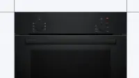 Bosch Oven | HBF010BA1 | 66 L | Electric | Manual | Knobs | Height 59.5 cm | Width 59.4 cm | Black – pilt 3