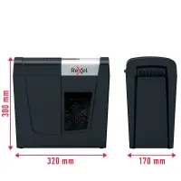 Paberipurustaja Rexel Secure MC3, Whisper-Shred™, P-5, 2x15mm, 10L – pilt 2