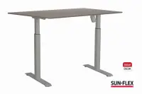 Kirjutuslaud  SUN-FLEX ADAPT I, reguleeritava kõrgusega, ühe mootoriga,hall
