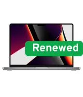 SALE OUT. Apple Renewed Grade B | MacBook Pro | 14 " | Apple M1 Pro | 16 GB | SSD | 1000 GB | Apple M1 Pro 16-core CPU | macOS | Keyboard language English/Russian | 12 month(s)