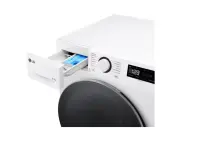 LG | Washing machine with dryer | F2DR508S1W | Energy efficiency class A-10%/E | Front loading | Washing capacity 8 kg | 1200 RPM | Depth 48 cm | Width 60 cm | Display | LED | Drying system | Drying capacity 5 kg | Steam function | White – pilt 7
