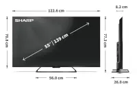 Sharp 55HR7265E teler 139,7 cm (55") 4K Ultra HD
