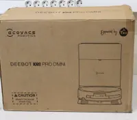 SALE OUT. Ecovacs Robotic Vacuum Cleaner | DEEBOT X9 PRO OMNI | Wet&Dry | Li-ion | 6400 mAh | Dust capacity 0.22 L | 16600 Pa | Black | DAMAGED PACKAGING, USED, DIRTY, SCRATCHED – pilt 10