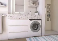 Candy CW50-BP12307GU-S Washing Machine, A, Front loading, Depth 42 cm, 5 kg, White | Candy – pilt 12