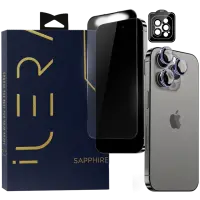 iLera Sapphire Ultra + Glass for iPhone 15 Pro Max