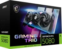 MSI GeForce RTX 5080 16G GAMING TRIO OC | NVIDIA | 16 GB | GeForce RTX 5080 | GDDR7 | HDMI ports quantity 1 | PCI Express 5.0 – pilt 17