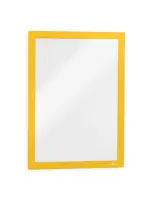 Iseliimuv infohoidja magnetkinnitusega DURABLE DURAFRAME A4, kollane, 2 tk