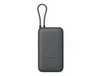Xiaomi Power Bank 20000mAh (Integrated Cable) | 20000 mAh | Dark Gray