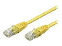 Goobay CAT 6, U/UTP | Patch cord | Yellow