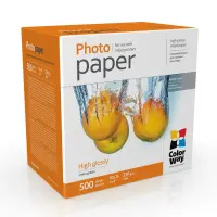 ColorWay Photo Paper, 500 sheets | High Glossy | 230 g/m² | 10x15
