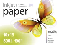 ColorWay PrintPro Photo Paper, 500 sheets | Matte | 190 g/m² | 10x15