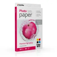 ColorWay Photo Paper, 50 sheets | Premium High Glossy | 255 g/m² | A4