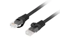 Lanberg | Patchcord Cat.6 UTP LSZH CU | PCU6-10CU-0300-BK | 3 m | Black