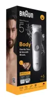 Braun Body Groomer | Series 5 BG5550 | Cordless | Lght Grey