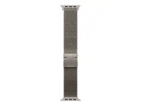 Apple | 49mm Natural Titanium Milanese Loop - Medium