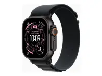 Apple Watch Ultra 3 GPS + Cellular 49mm Black Titanium Case with Black Alpine Loop - Medium | Apple