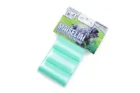 Kilekott looma väljaheite korjamiseks  HDPE 22x30 cm, 3x30 tk trükiga, plokis 10tk