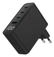 CHARGER USB 100W 4PORT GAN/TA-UC-PDQC100LCD-01-BK GEMBIRD – pilt 9