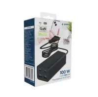 CHARGER USB UNIVERSAL 4P 100W/TA-UC-2A2C-PD100-01-BK GEMBIRD – pilt 9