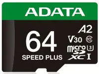 MEMORY MICRO SDXC 64GB UHS-I/UD64GUI3V30A2SP-RA1 ADATA
