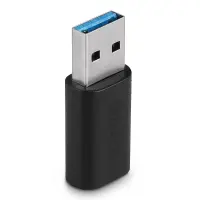 Lindy 41904 kaabli soomuutja USB 3.2 Type A USB 3.2 Type C Must