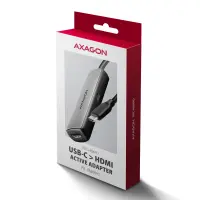 Axagon RVC-HI8KPD, USB-C -> HDMI 2.1 redukce / adaptér, 8K/60Hz, 4K/144Hz, HDR10+, PD100W 0,16 m USB tüüp-C HDMI + USB Type-C – pilt 9