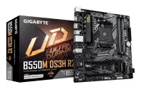 Mainboard|GIGABYTE|AMD B550|Socket AM4|micro ATX|RAM DDR4-SDRAM|4xSlots|2xNumber of M.2 (M) slots|B550M DS3H R2|B550MDS3HR2 – pilt 2