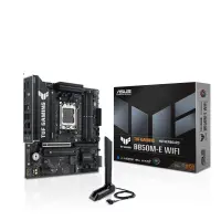 Mainboard|ASUS|AMD B850|SAM5|Micro-ATX|Memory DDR5|Memory slots 4|1xPCI-Express 4.0 1x|1xPCI-Express 4.0 16x|1xPCI-Express 5.0 16x|3xM.2|1xHDMI|2xDisplayPort|4xUSB 2.0|2xUSB 3.2|2xUSB-C|1xPS/2|1xRJ45|3xAudio port|TUFGAMINGB850M-EWIFI