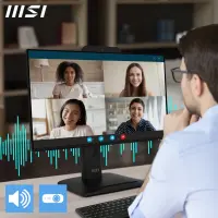 MSI Pro MP242PMG PC lamekuvar 60,5 cm (23.8") 1920 x 1080 pikslit Full HD LCD Must