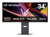 LG 34G600A-B PC lamekuvar 86,4 cm (34") 3440 x 1440 pikslit Wide Quad HD LCD Must – pilt 7