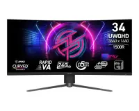 LCD Monitor|MSI|34 "|3440 x 1440 pixels|Native aspect ratio 21:9|LCD|MPG346CQRFX24