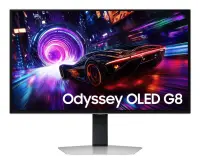 Samsung G81SF PC lamekuvar 68,6 cm (27") 3840 x 2160 pikslit 4K Ultra HD OLED-ekraan Hõbe