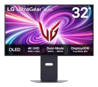 Monitor|LG|32 "|3840 x 2160 pixels|4K Ultra HD|Native aspect ratio 16:9|OLED|Flat|32GX870A-B