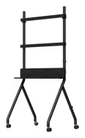 TV SET ACC FLOOR STAND 55-86"/BLACK TVS-86F-02 GEMBIRD – pilt 7