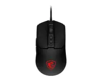MSI FORGE GM100 hiir Mängimine Mõlemakäeline USB tüüp A Optiline 6400 DPI