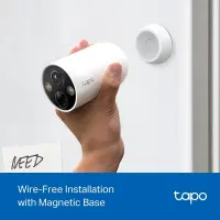 TP-Link Tapo C425 4-Pack Kuul (kuju) IP süsteemiga turvakaamera Hooneväline 2560 x 1440 pikslit Lagi/sein – pilt 11