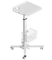 NB ACC MOBILE DESK ADJUSTABLE/WHITE LMG30-W ONKRON