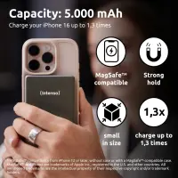 POWER BANK USB 5000MAH MAG/GREY 7344024 INTENSO – pilt 10