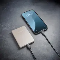 POWER BANK USB 5000MAH MAG/CHAMPAGNE 7344021 INTENSO