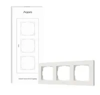 SMART SWITCH FRAME H2 (3-GANG)/WHITE FE-X02D-W AQARA